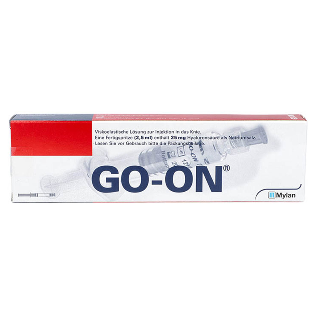 Frontansicht Go-On Standard Verpackung