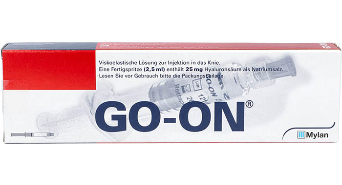 Frontansicht Go-On Standard Verpackung
