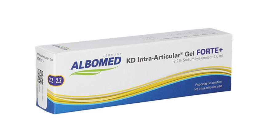 Seitenansicht Albomed Forte Verpackung