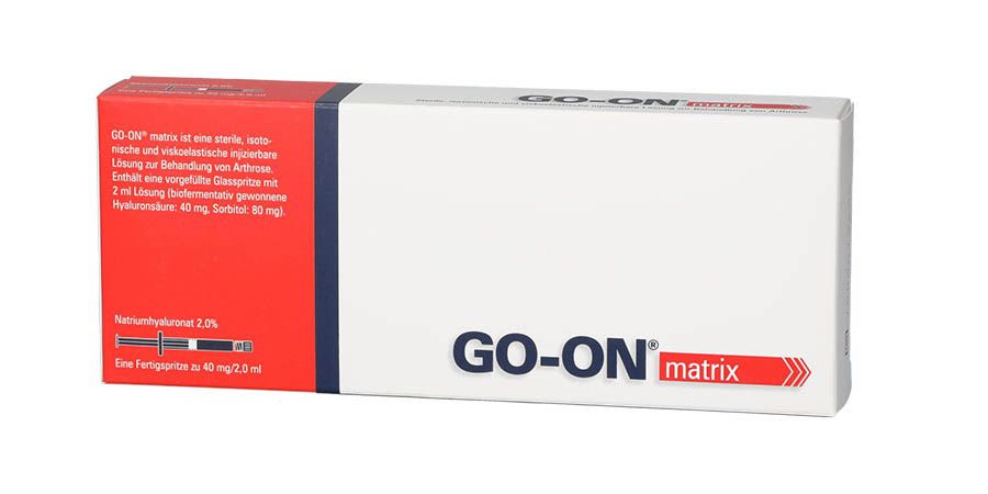 Rückseite Go-On Matrix Verpackung
