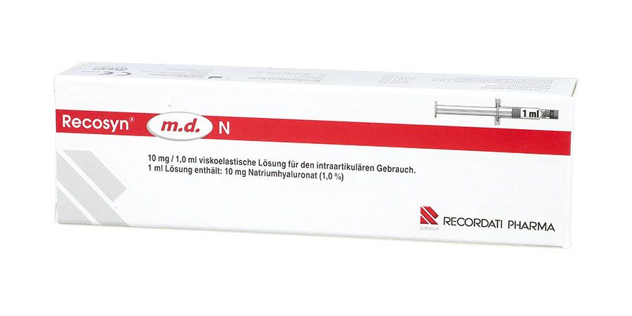 Rückseite Recosyn md N Verpackung