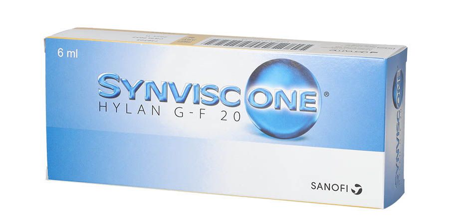 Seitenansicht Synvisc One Verpackung