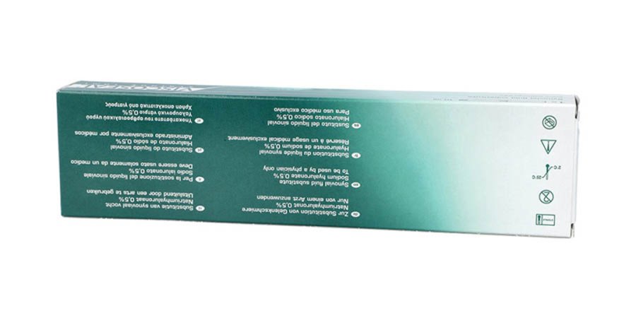 Rückseite Viscoseal Verpackung