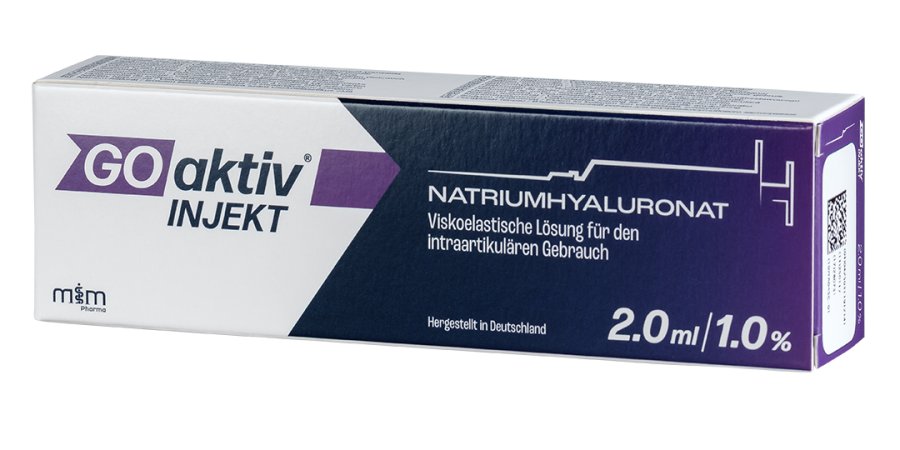 Seitenansicht Go aktiv Injekt Verpackung